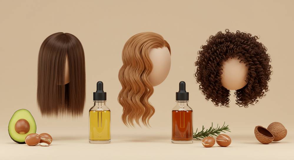 Unlock healthy hair with DIY hair oil treatments at home 3 Choosing the right oils for your hair type